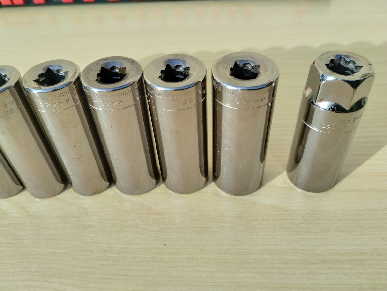 Vintage Craftsman G2-Metric Deep Socket Set 9mm–19mm+18 SparkUSA Made 3/8” Drive