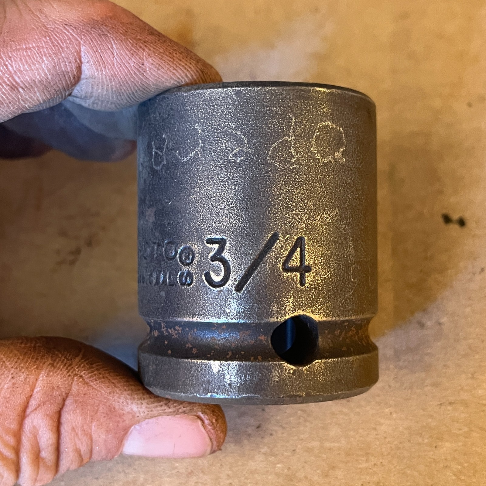 PROTO 75128 Professional 3/4″ Shallow IMPACT SOCKET 3/4″ DRIVE 8 pt
