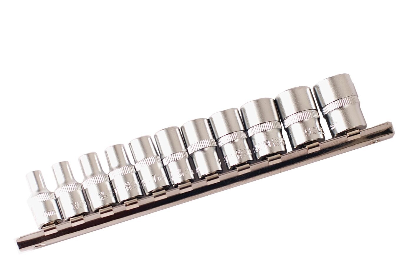 Selta Taiwan 11pc 1/4″ Dr 12pt Regular Socket Set: 4-5-5.5-6-7-8-9-10-11-12-13mm
