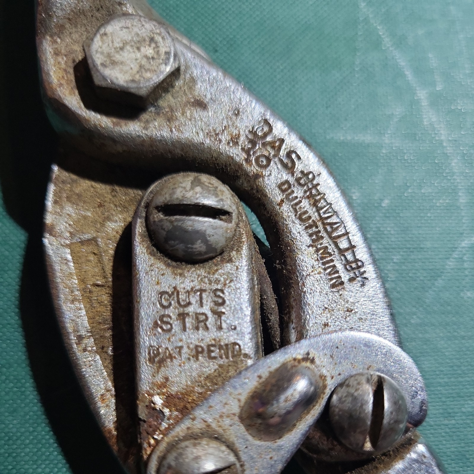 Diamalloy DAS10 Straight Cut Sheet Metal Scissors Snips VINTAGE USA Duluth Minn