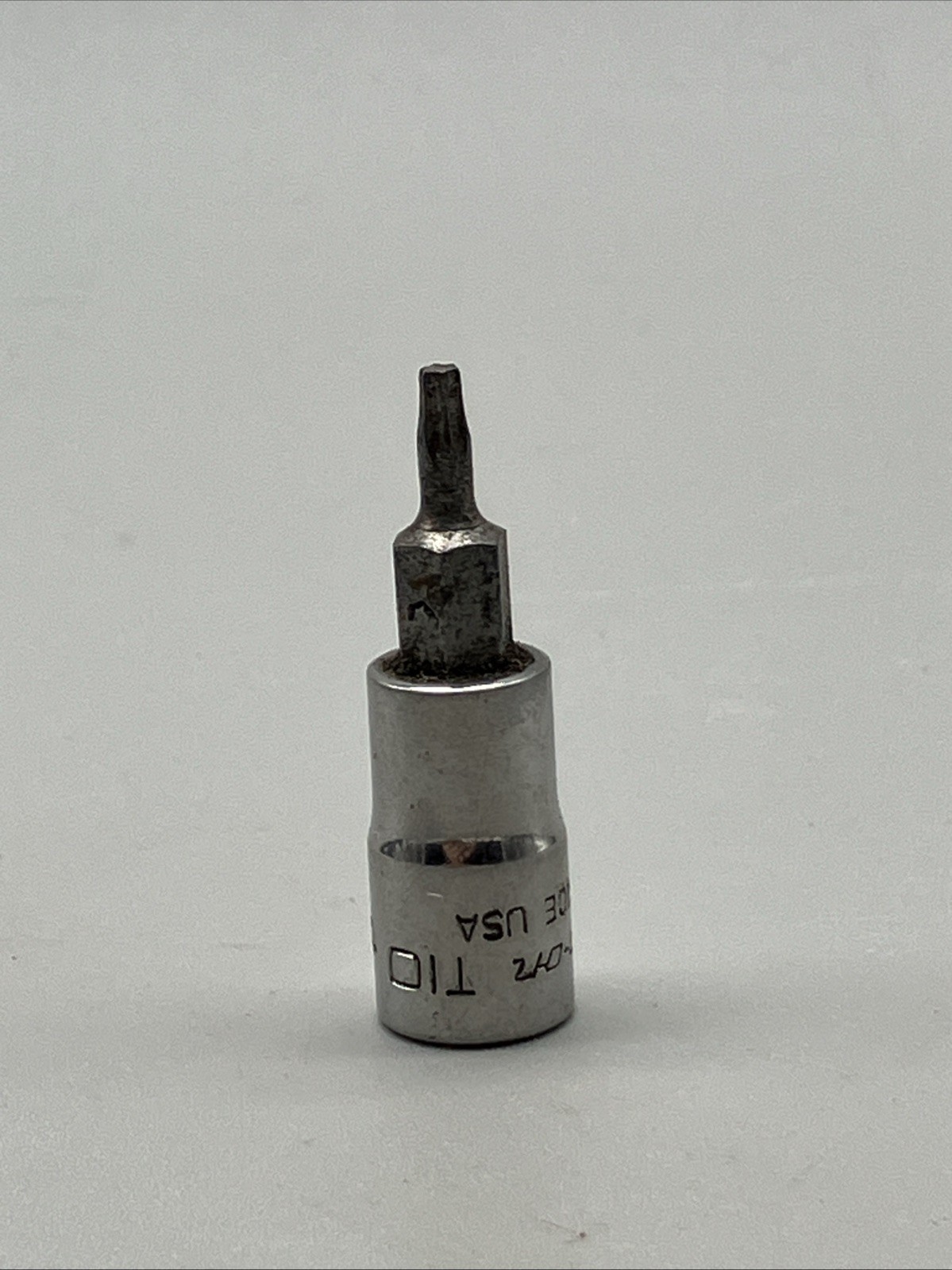 Snap On Tools NEW TTX10E 1/4″ Dr T10 Standard TORX Bit Chrome Socket Driver USA