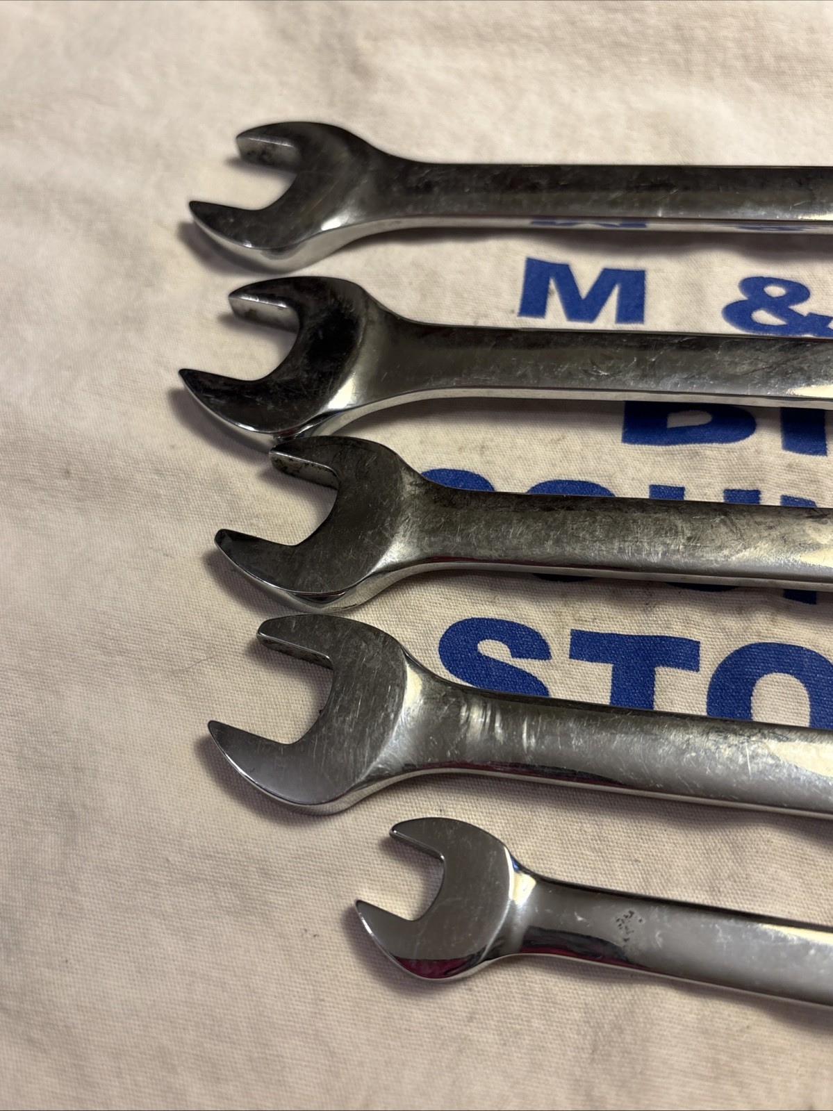 Silver Eagle 5pc SAE 12pt Combination Wrench Set 3/8″ – 3/4″ RC***SEA