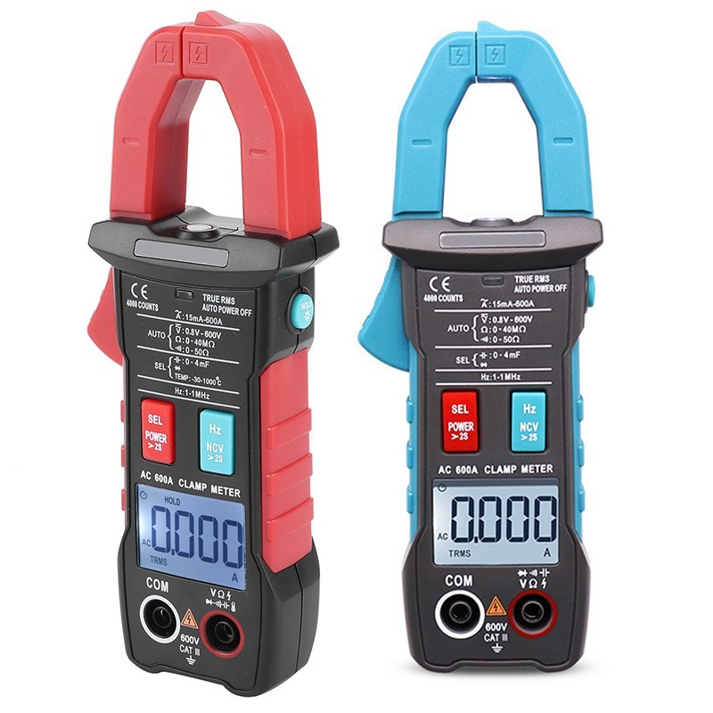 ZT QB3 ZT QB4 clamp multimeter 4000 count display AC DC voltage measurement