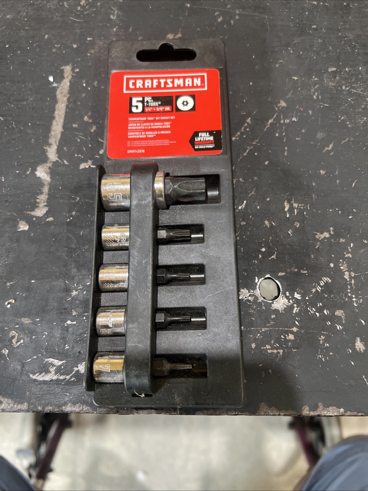 Craftsman 5 Piece Tamper Proof Torx Completer Set NEW