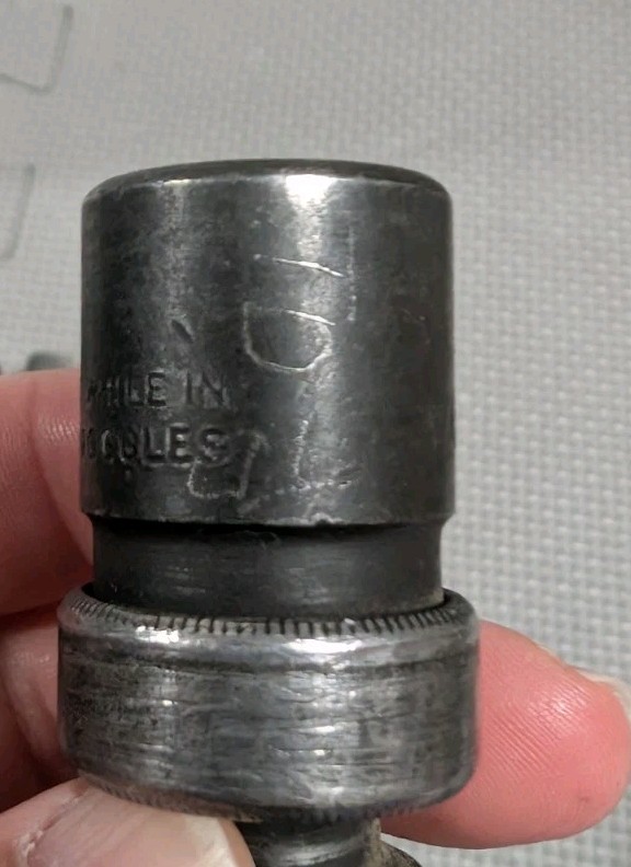 Snap-on 6pt Impact Swivel Socket Set 7 pcs See Description
