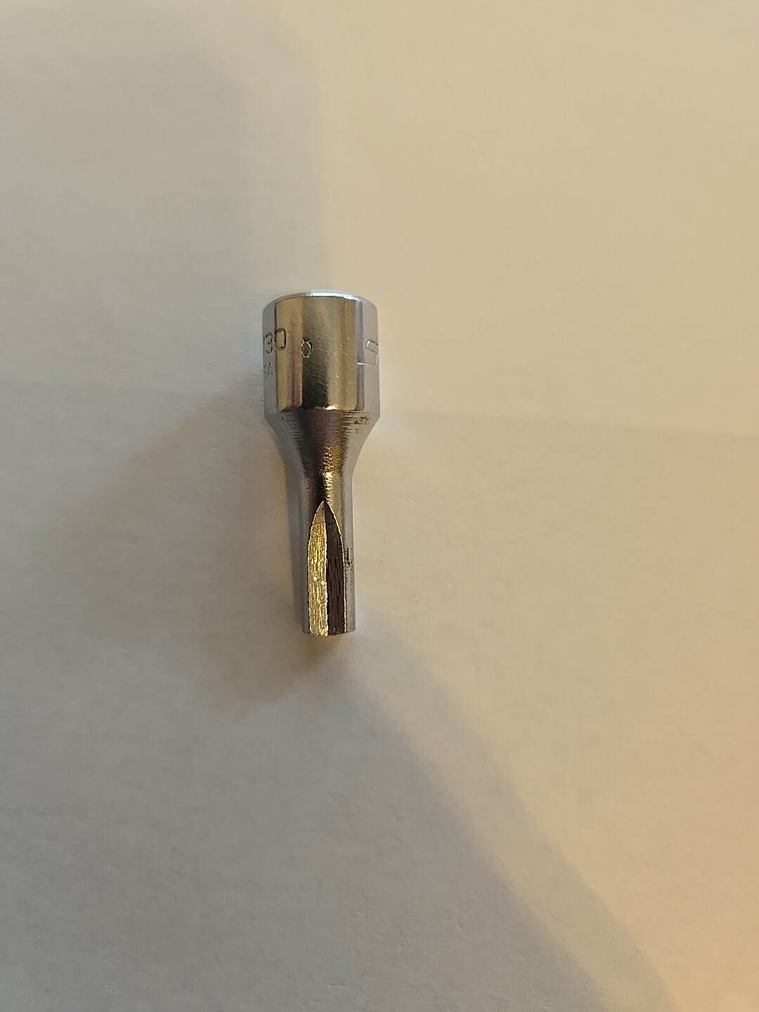 Snap On 1/4″ Drive 1/4″ SAE Chrome Clutch Bit Driver Socket TM30