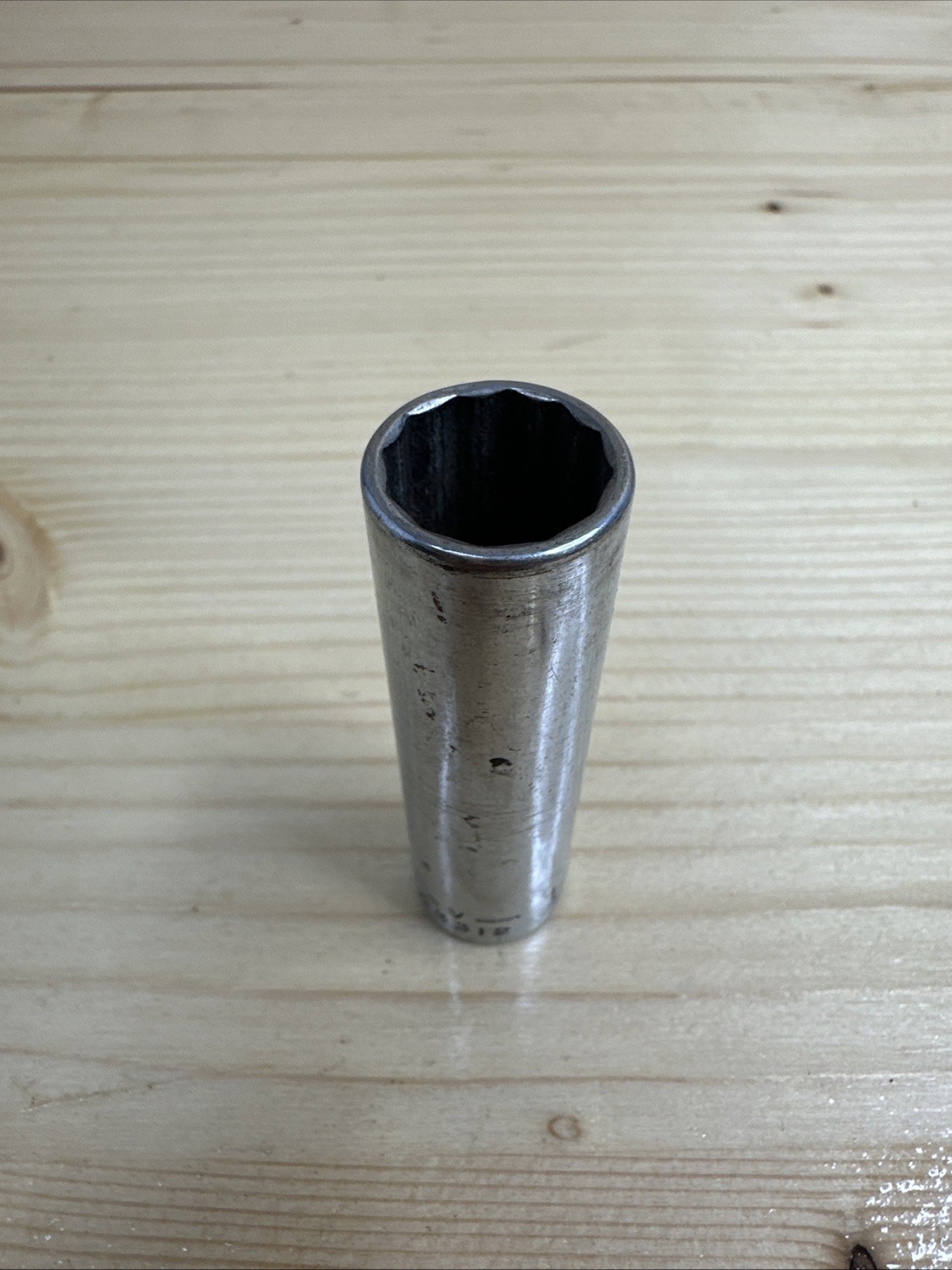 Vintage Craftsman 1/2″ SAE Deep Socket 12 point 3/8″ Drive -V- 43312 USA