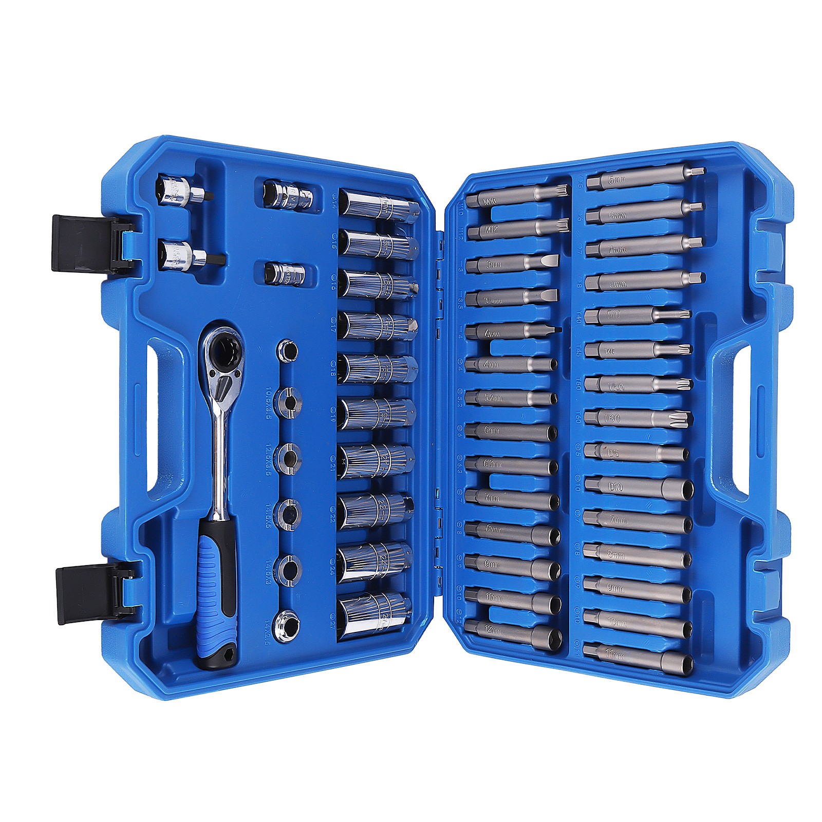 Strut Nut Removal Installation Tool 50-Pieces Socket Wrench Kit For All Vehicles