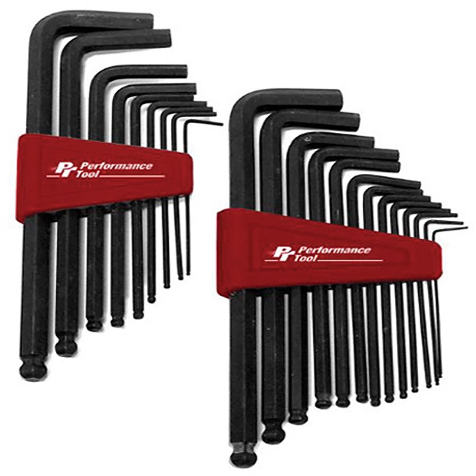 Performance Tool SAE/Metric Ball End Hex – 22-Piece W80280