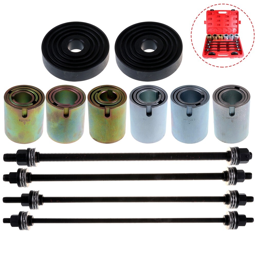 26PCS Universal Press And Pull Sleeve Kit Bush Bearing Removal Insertion Tool