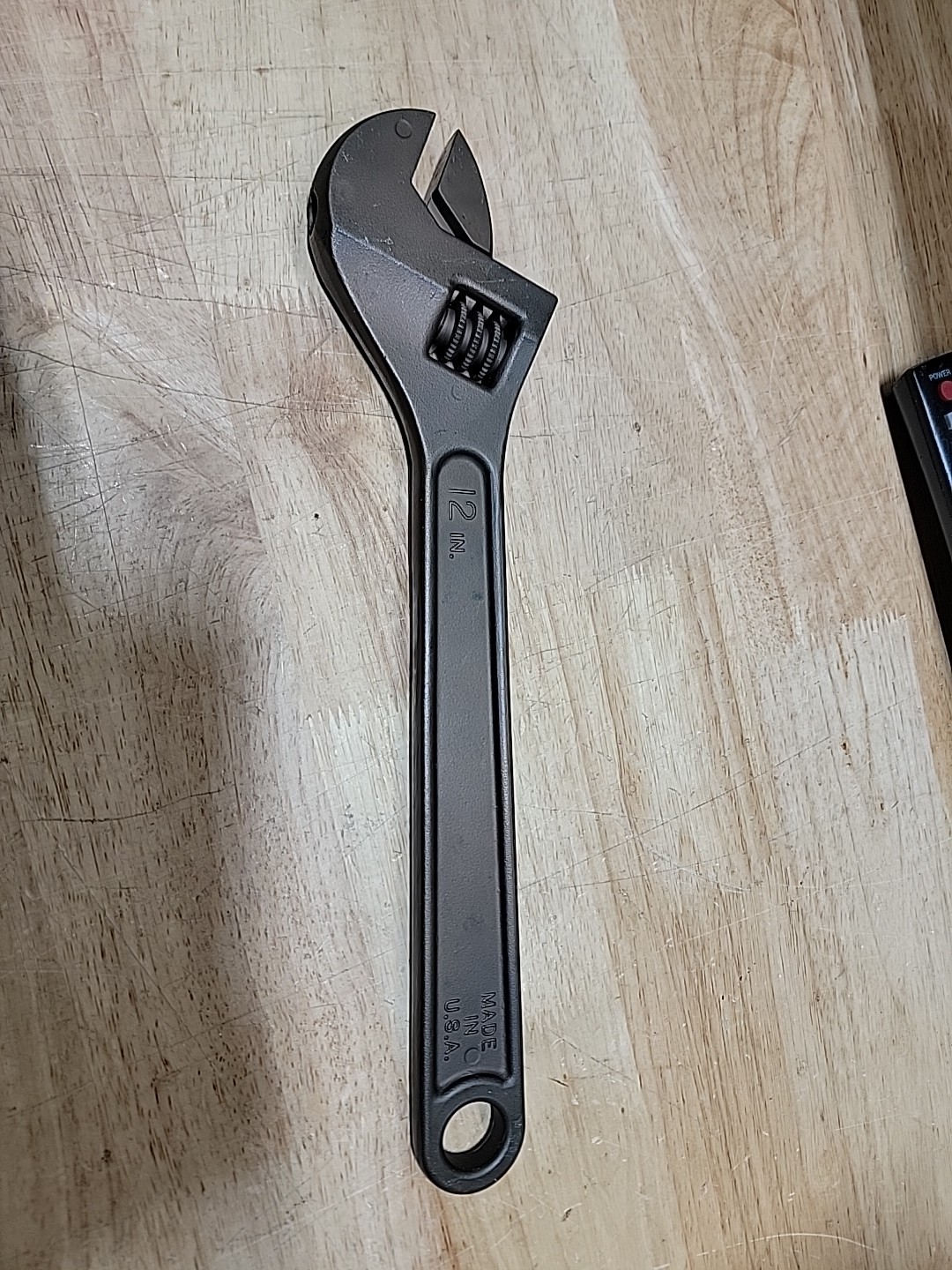 Berylco USA 12″ Adjustable Wrench W155 Beryllium Copper Non Magnetic / Sparking