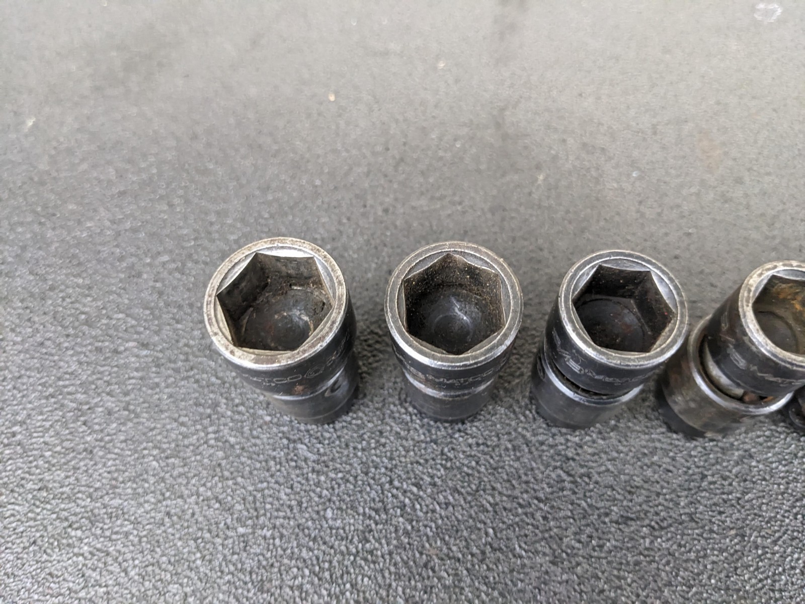 #bp329 Matco Tools USA 3/8″ drive Impact Swivel Socket Set 3/8 – 3/4 SAE BUP