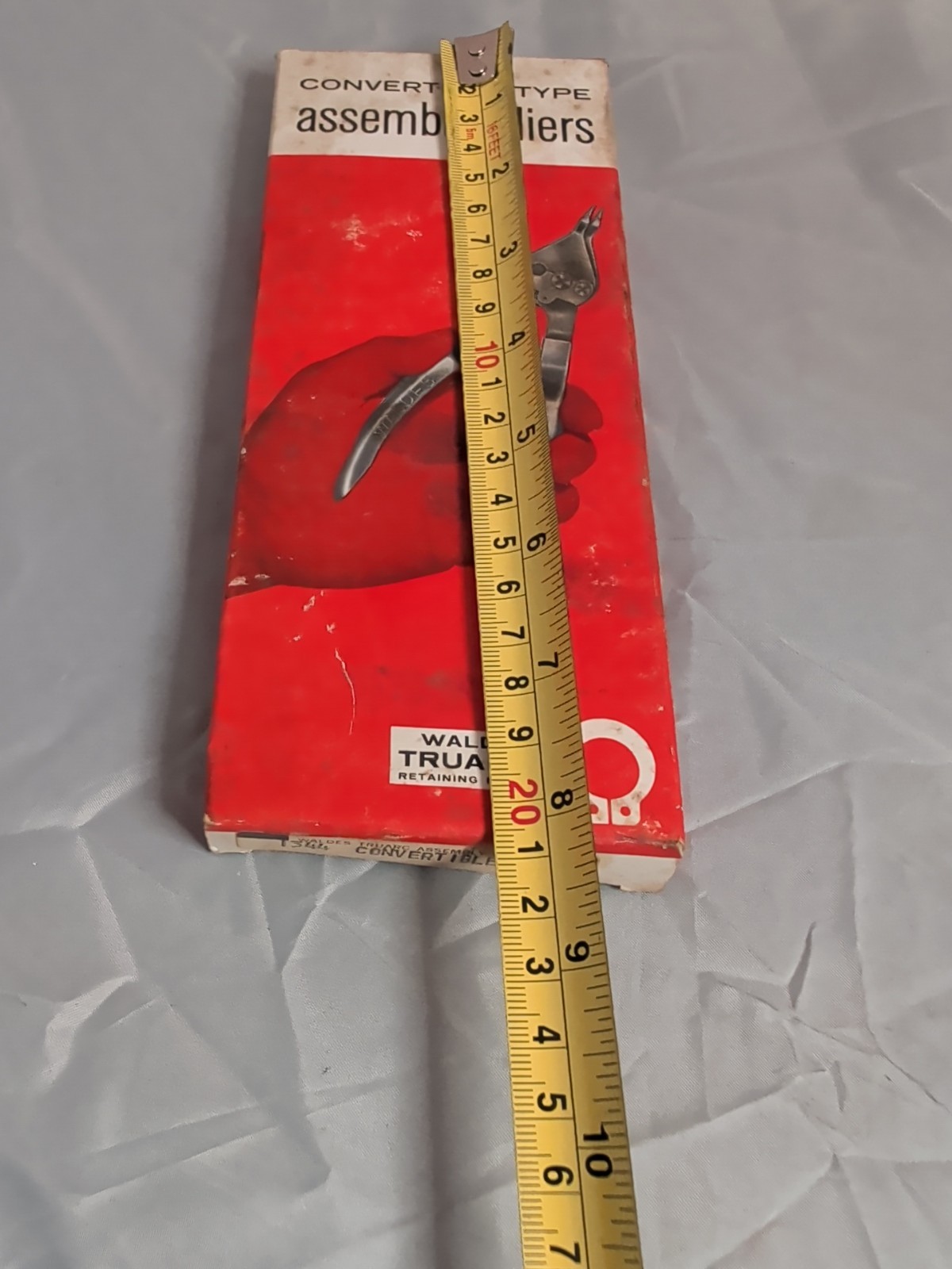 Sears Waldes Tru Arc Convertible Snap Ring Plier Set Pre Craftsman 1344 USA Nos