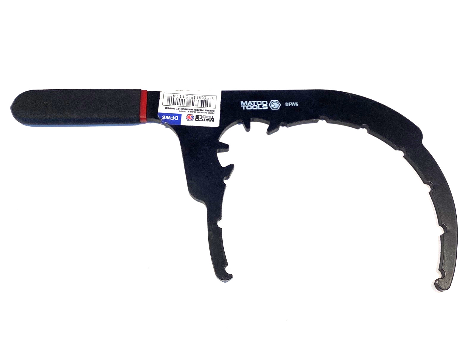 Matco Tools USA 6” Diesel Fuel Filter Wrench Cat Cummins Detroit More DFW6 MINT