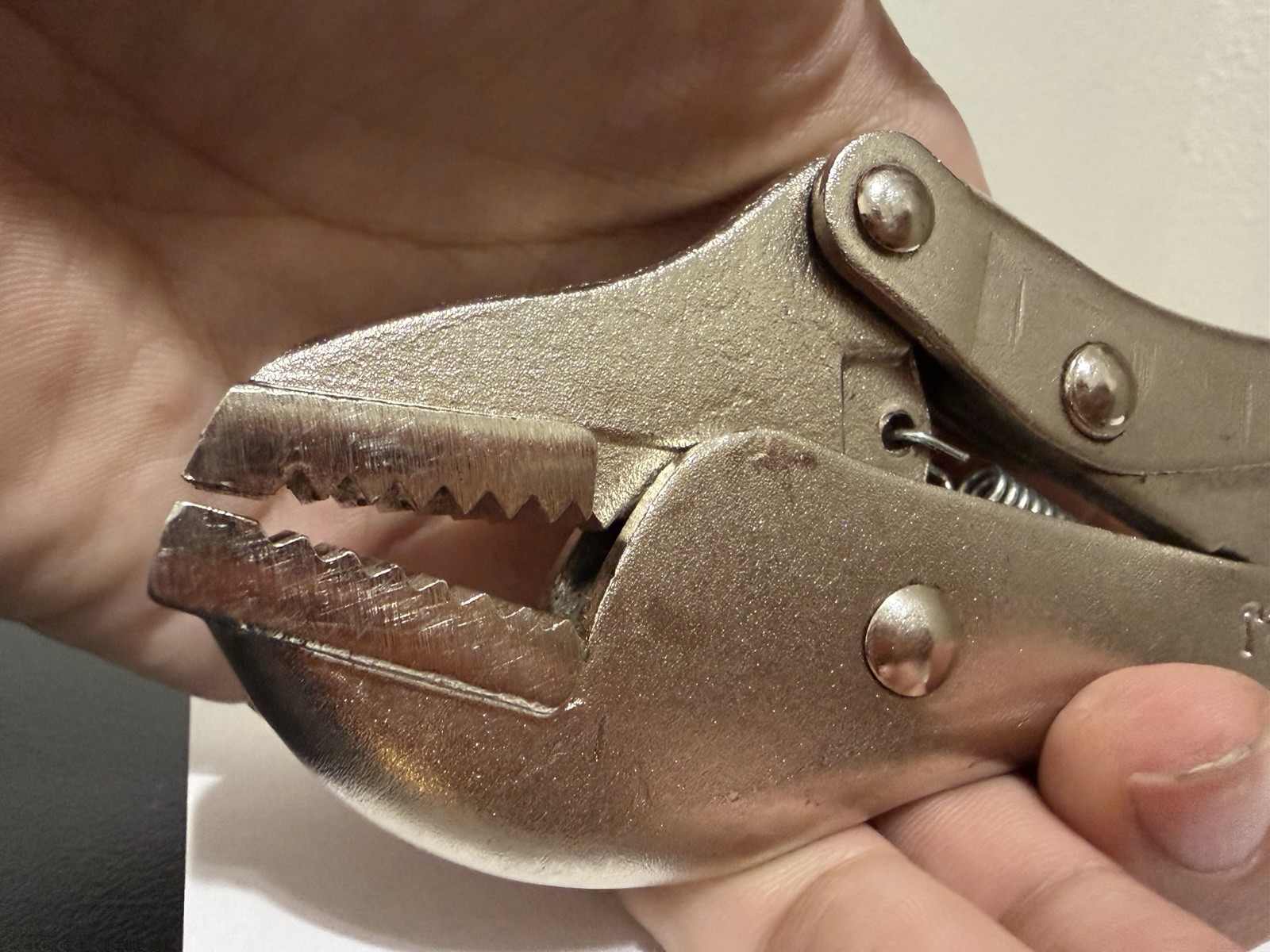 MAC TOOLS MLP7SJ 7″ Straight Jaw Locking Pliers Vice Grip Free Shipping