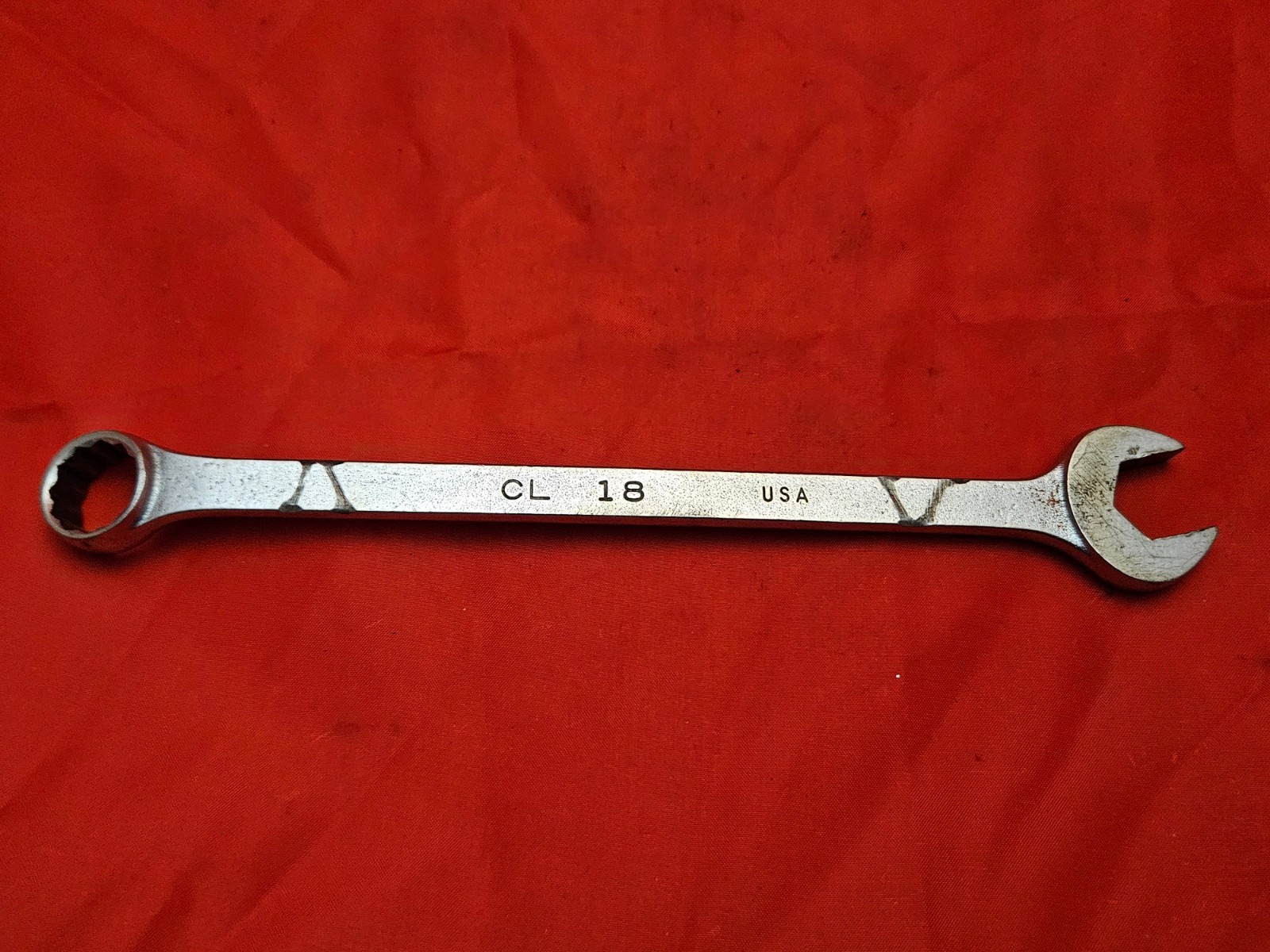 MAC CL18 9/16″ 12 Point Combination Wrench Open Box End USA SAE S15