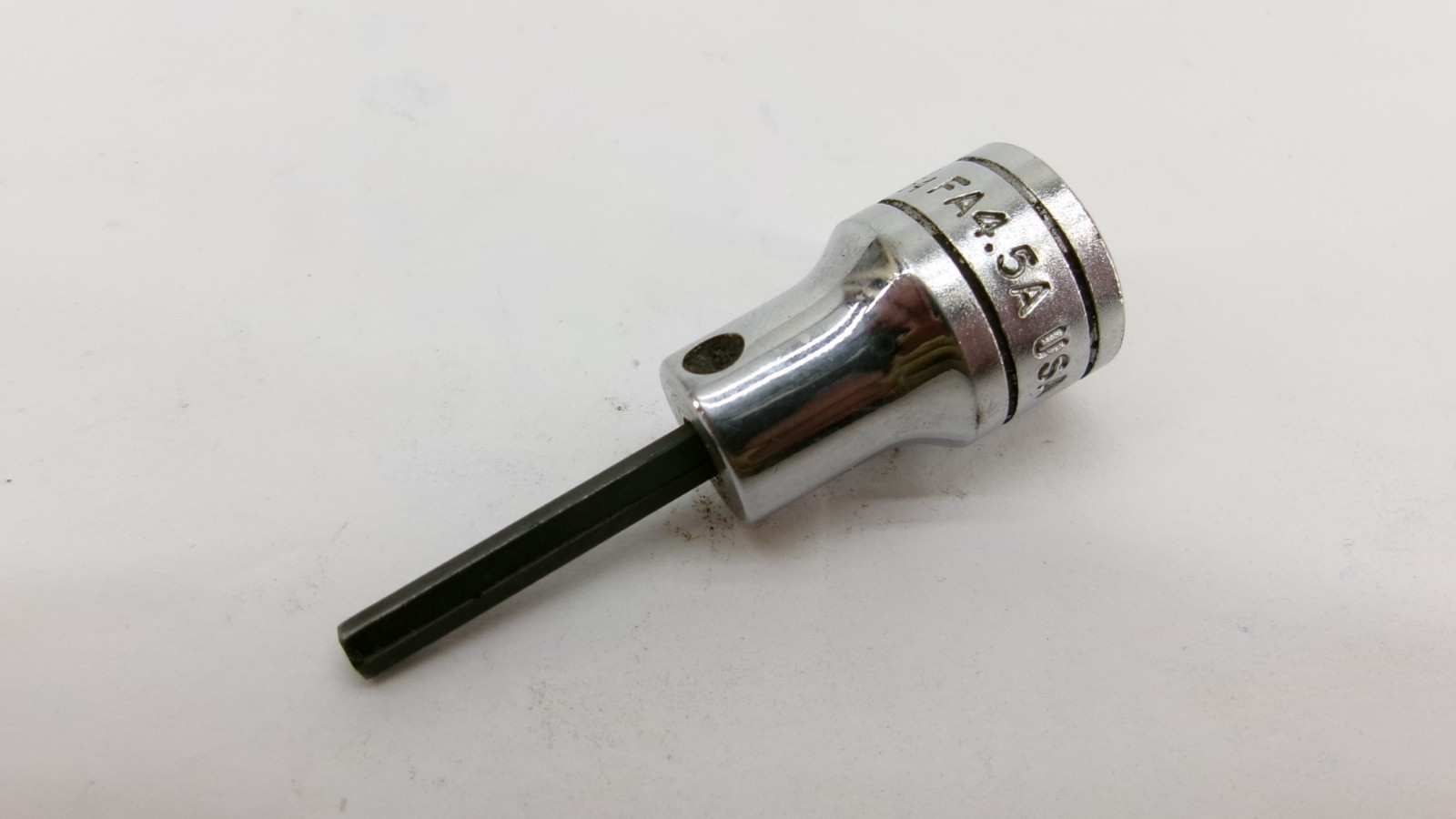Snap-on tools USA 3/8″ drive 9/64 SAE Hex Bit Socket Driver FA4.5A Nice!