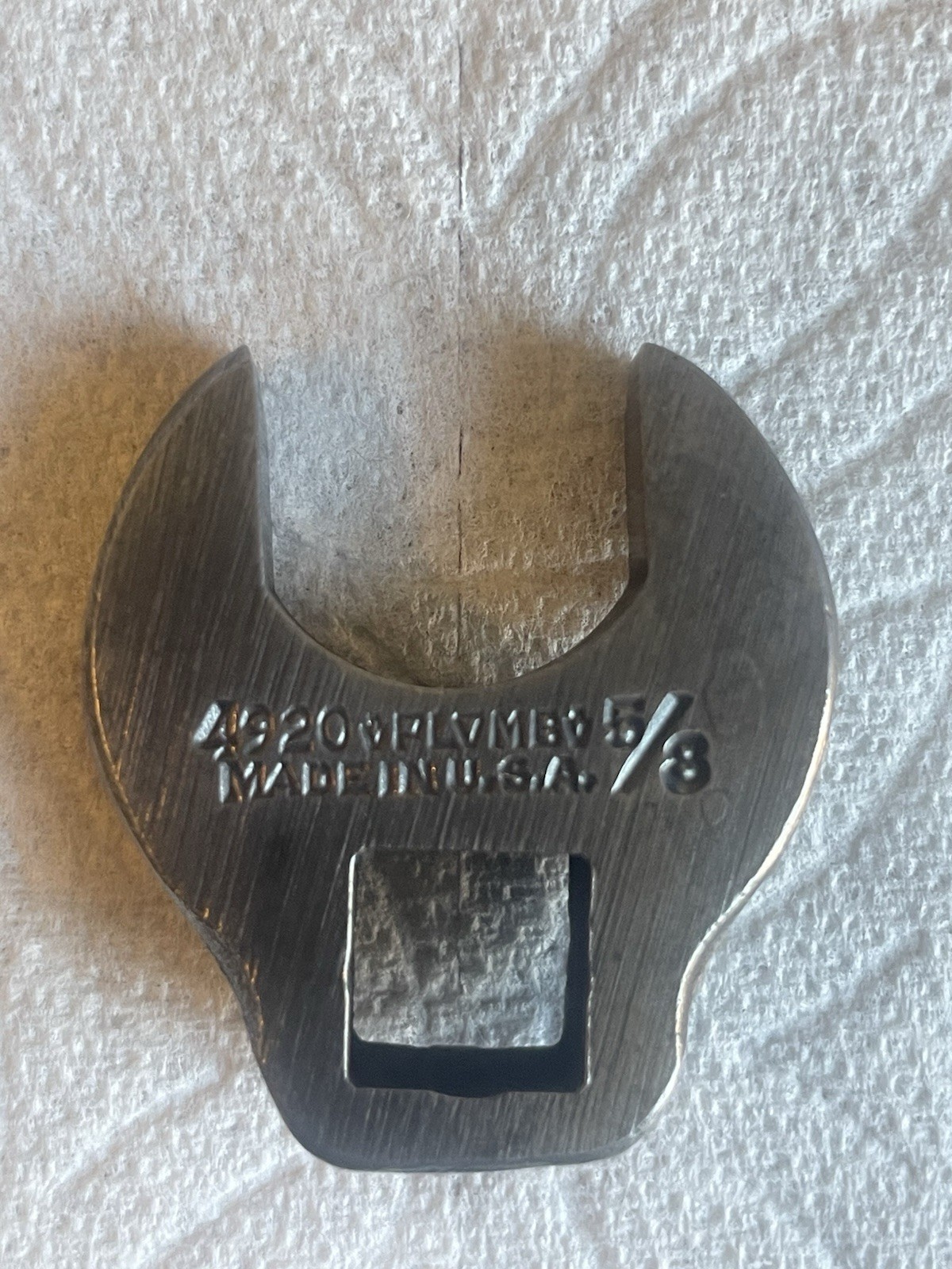 Plumb Crowfoot Wrench 3/8″ Drive 4920 – 5/8″ USA Used