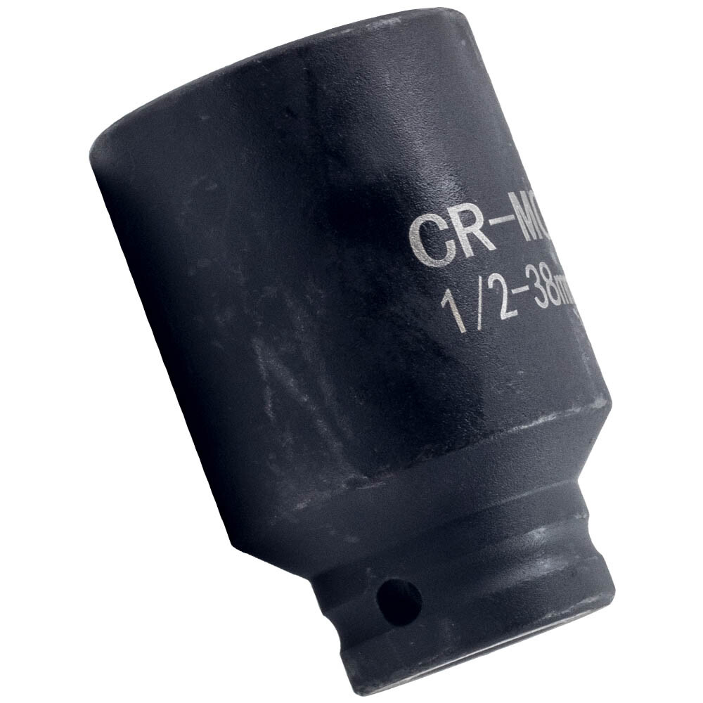 5x 1/2» Drive 6 POINT Deep Spindle Axle Nut Socket Kit 33 34 35 36 38mm