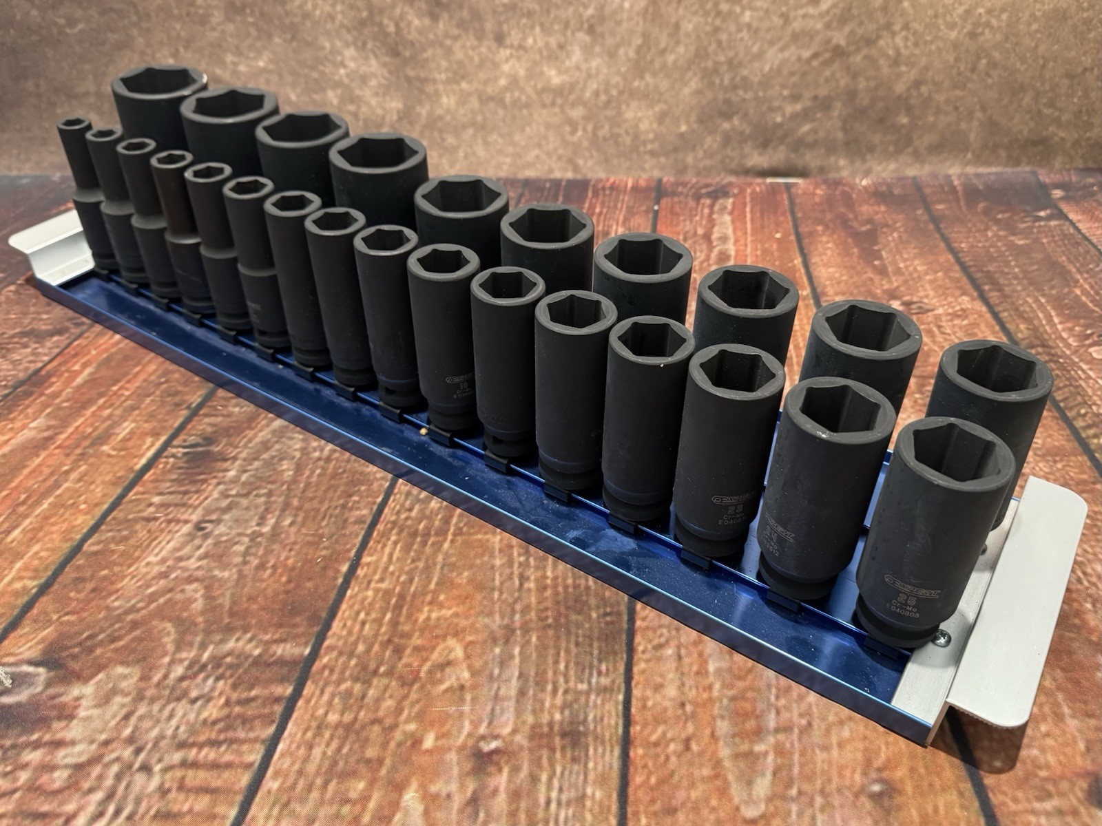 MAC Expert Tools E041639 26pc. Metric 1/2in. Drive Deep Impact Socket Set