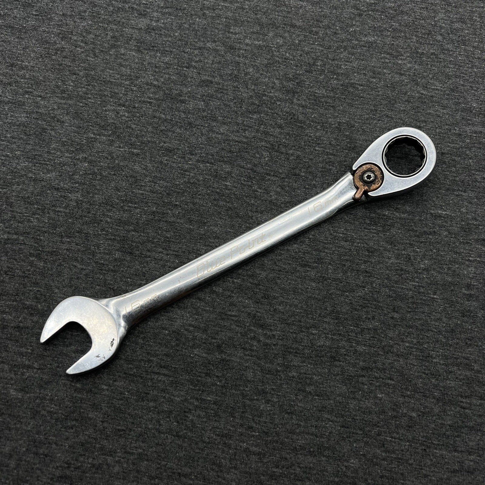 Blue-Point BOERM16 Metric 16mm Ratcheting Reversible Combination Wrench 12 Point
