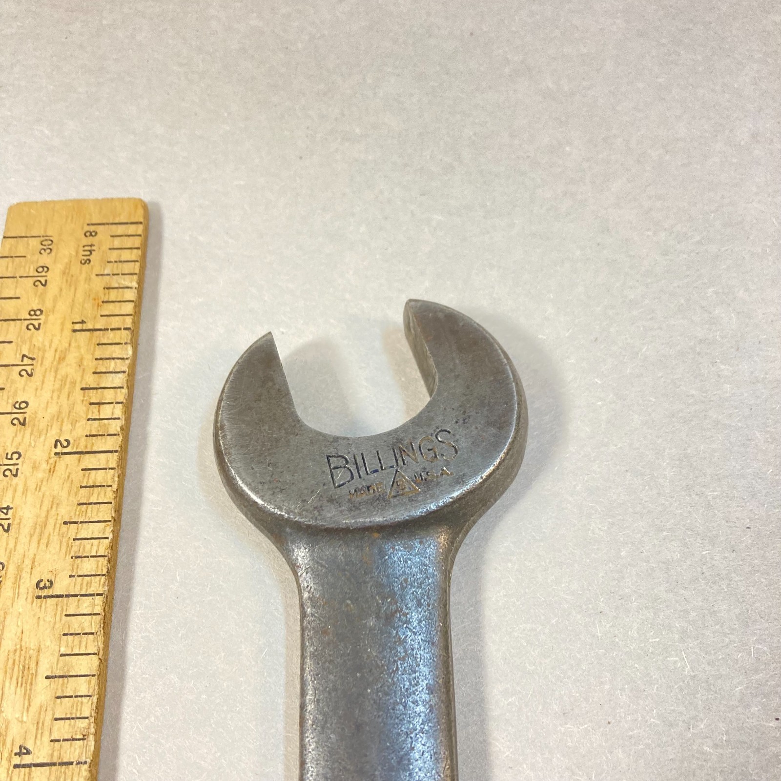 Billings Machinist Wrench Open End 1″-15/16″ Heavy Duty #1132X 33C USA