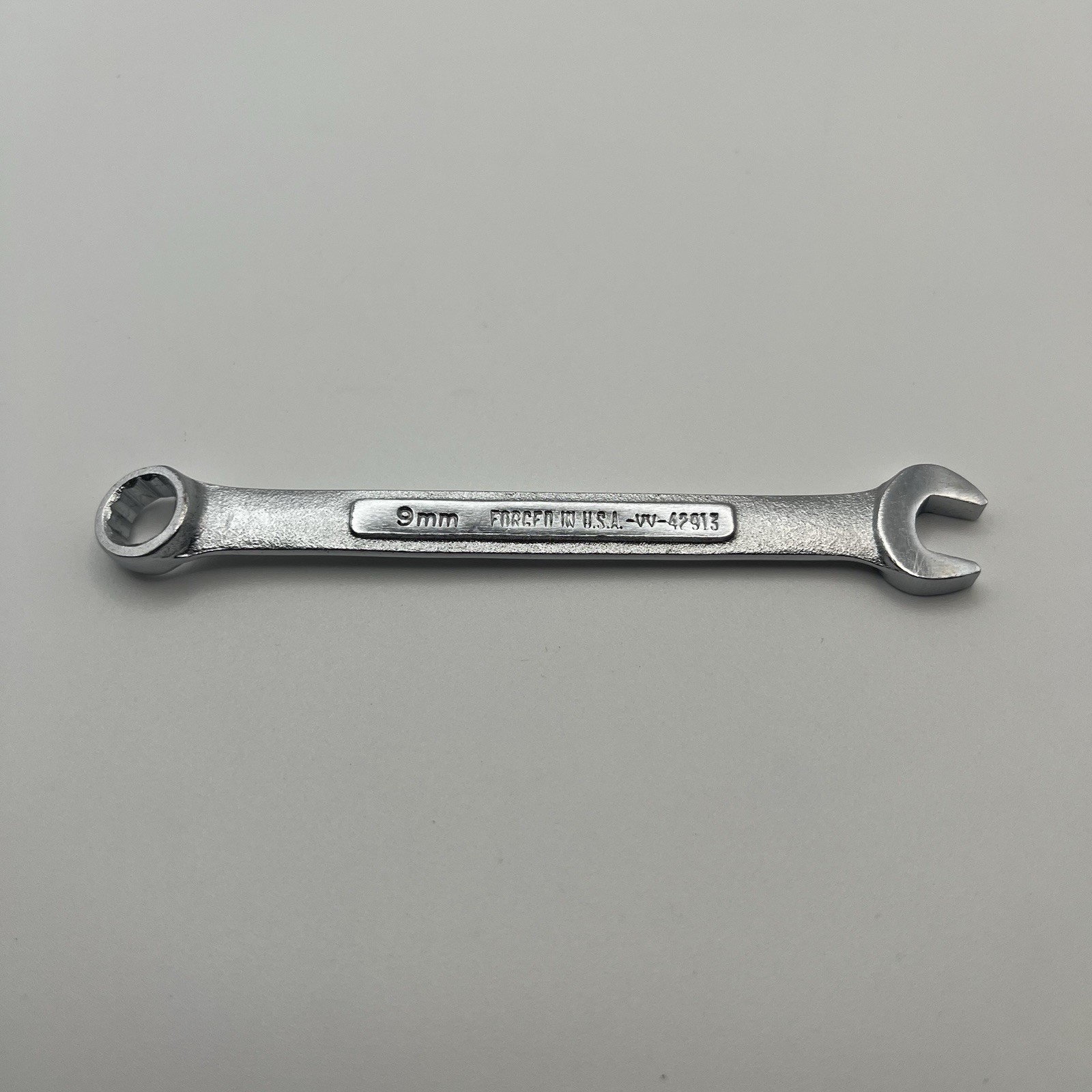 Vintage Craftsman 9mm 12 point Combination Wrench -VV- 42913 Forged in USA