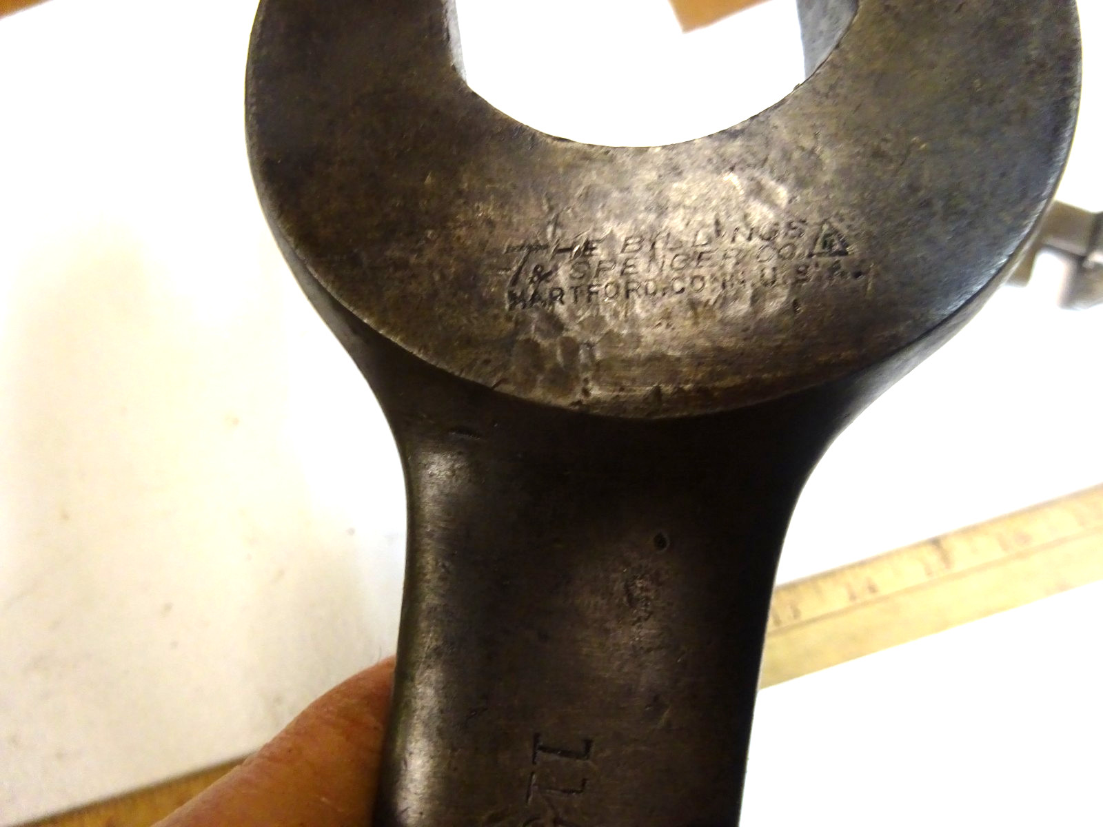 HEAVY DUTY BILLINGS SPENCER #1150 WRENCH 1-7/16”, 1-11/16 15-1/2” LONG