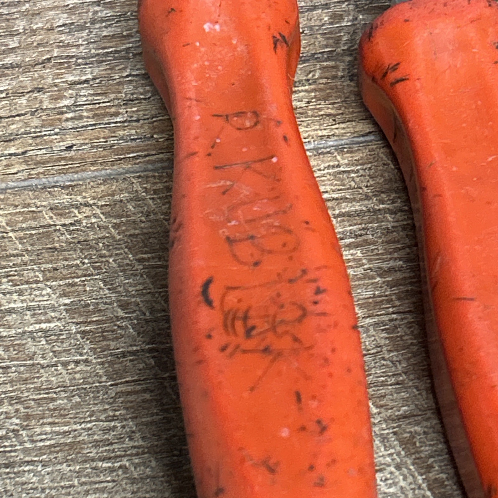 Snap-on 5 pc Slotted & Phillips Screwdrivers Red/orange Hard Handle USA