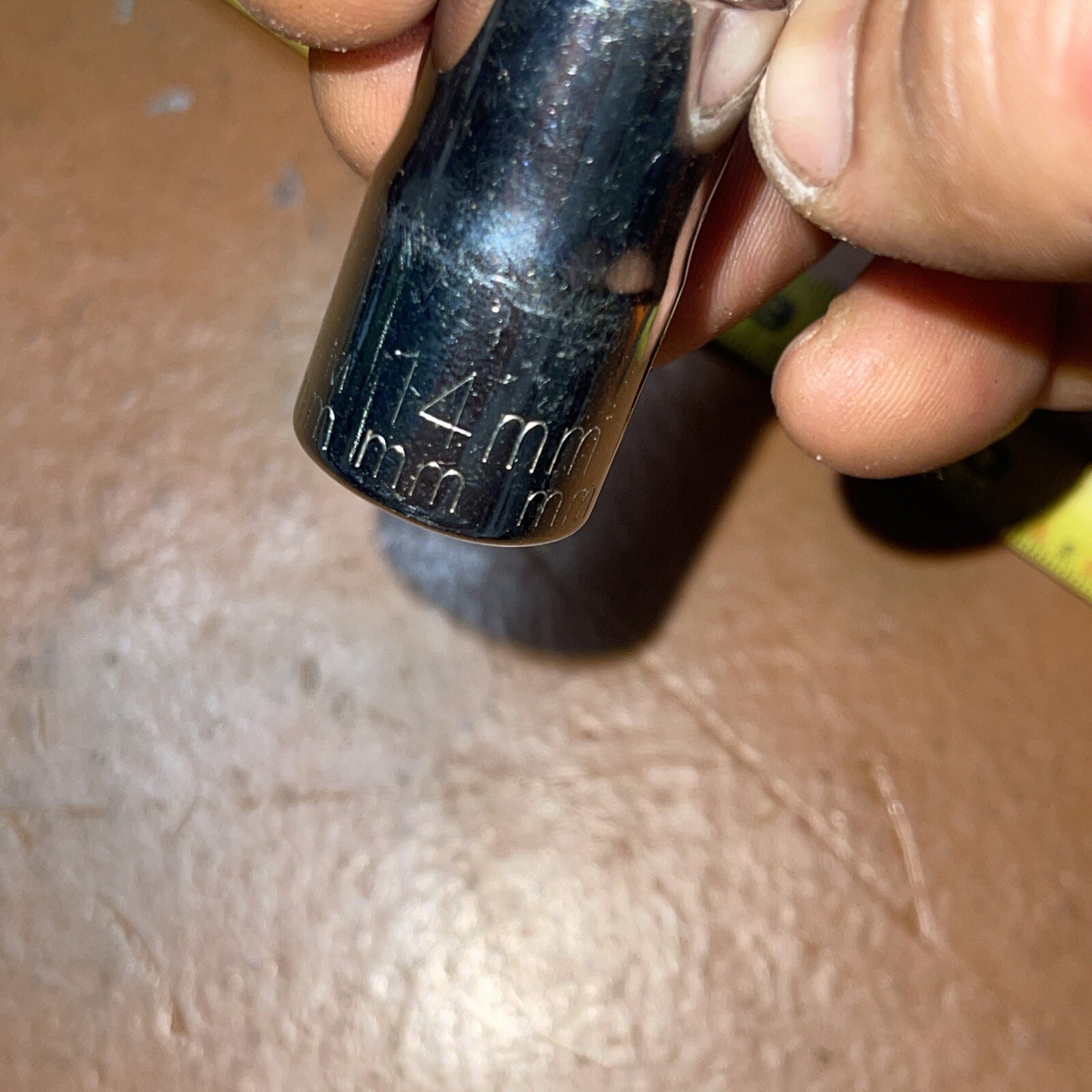NAPA USA NT1214M 14 MM Metric 1/2” Drive 12 Point Socket Chrome Peeling