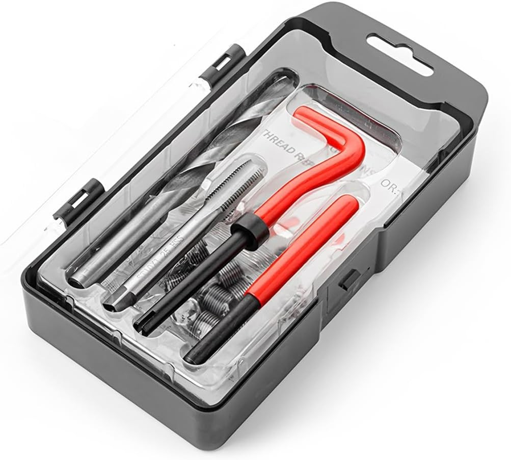 Universal M10 Thread Repair Tool Set with High-Speed Steel Inserts – Auto Repair