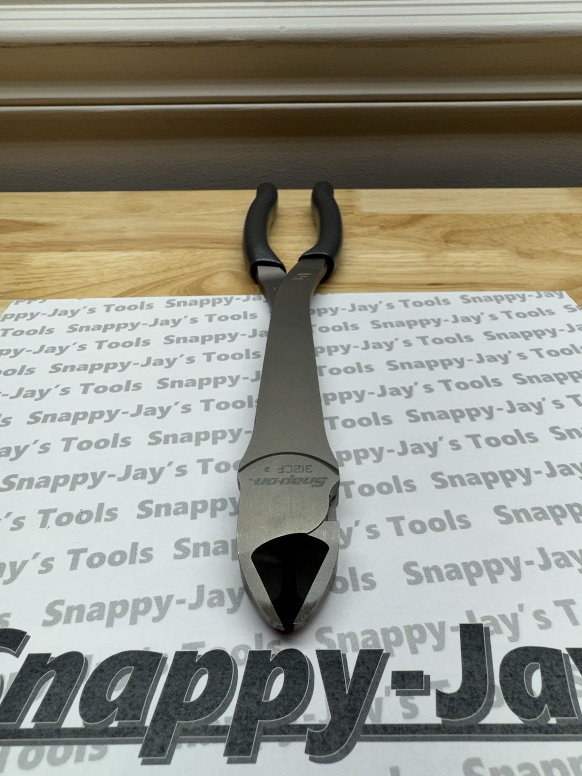 Snap-on Tools USA NEW DARK TITANIUM 11″ Heavy Duty Diagonal Cutters 312CFDT