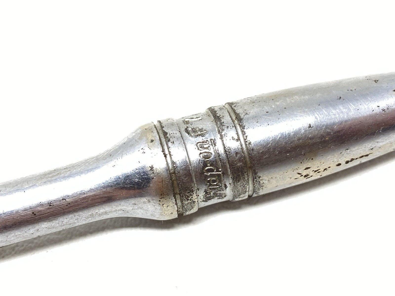 Vintage Snap-On Tools No. F720 3/8″ Drive Standard Handle Ratchet USA Made!