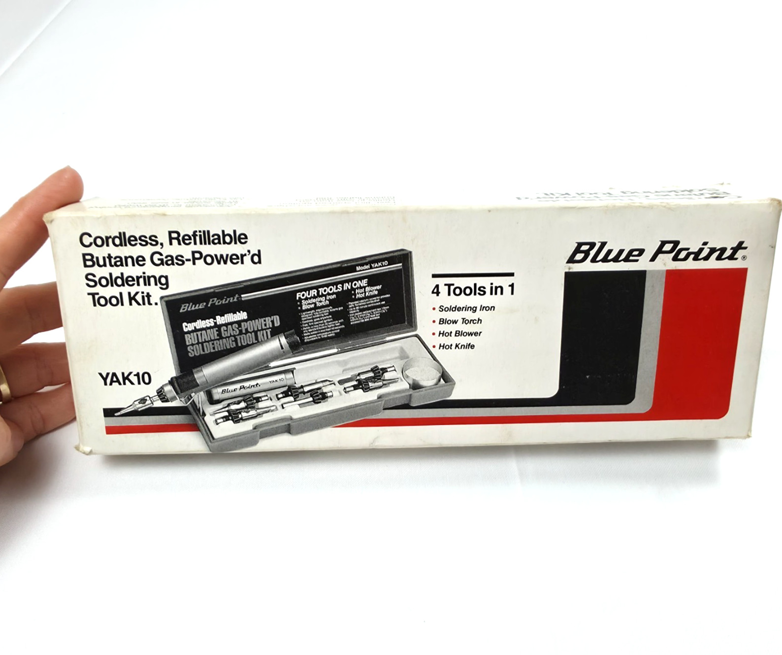 Blue Point YAK10 Cordless Butane Soldering Iron Kit Torch Refillable Ireland