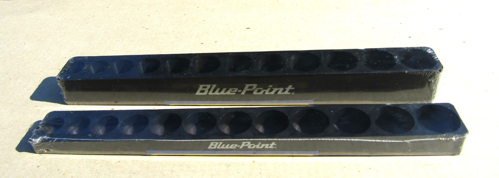 Lot of 2 Blue Point Magnetic Socket Holders – 3/8 Deep and shallow up to 1″