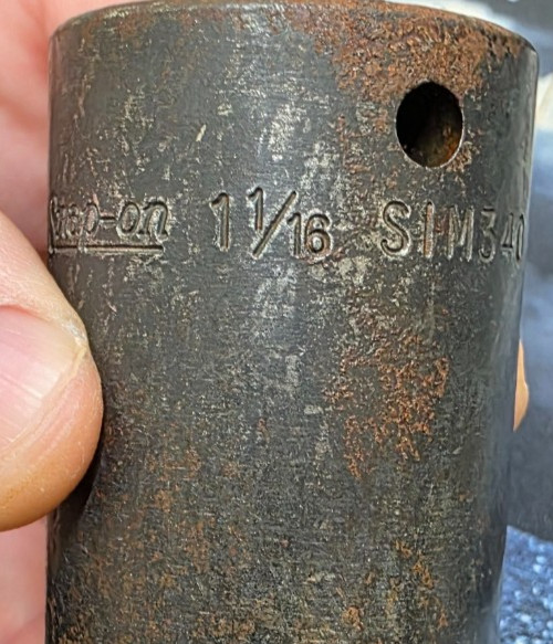 Snap-On SIM340 1/2″ Drive 6-Point SAE 1-1/16″ Flank Drive® Deep Impact Socket