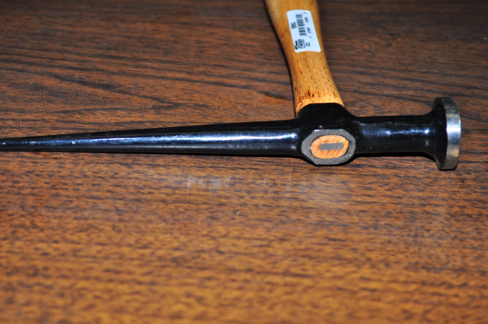 AUTO BODY LON PICK HAMMER W/ROUND DING HEAD WOOD HANDLE MARTIN 156G MADE IN USA