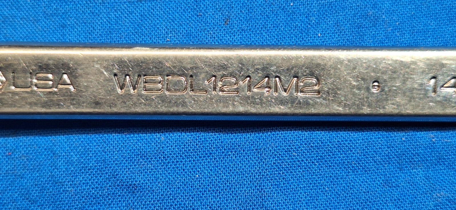 Matco tools USA WBDL1214M2 METRIC 12mm-14mm offset box wrench