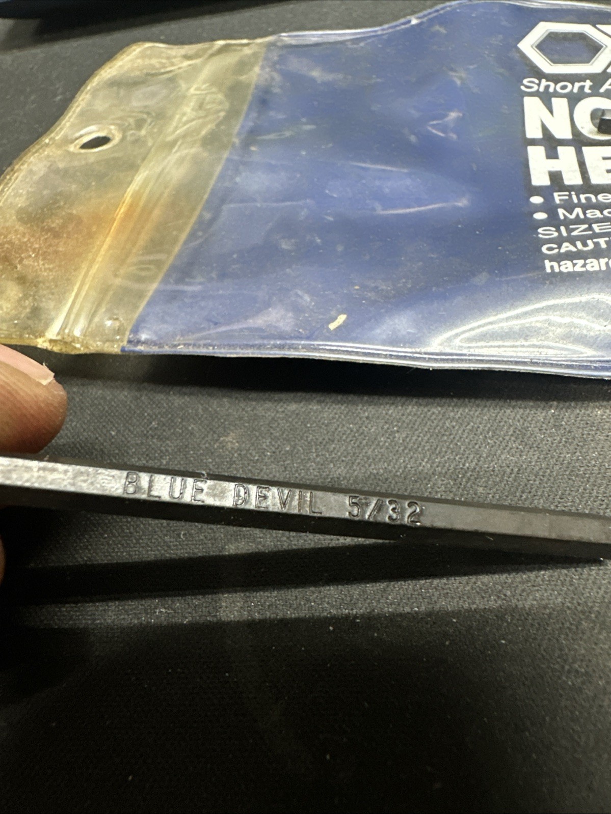 Blue Devil Hex/Allen Key Wrenches. Lot of 11 Tools See Pictures for Sizes