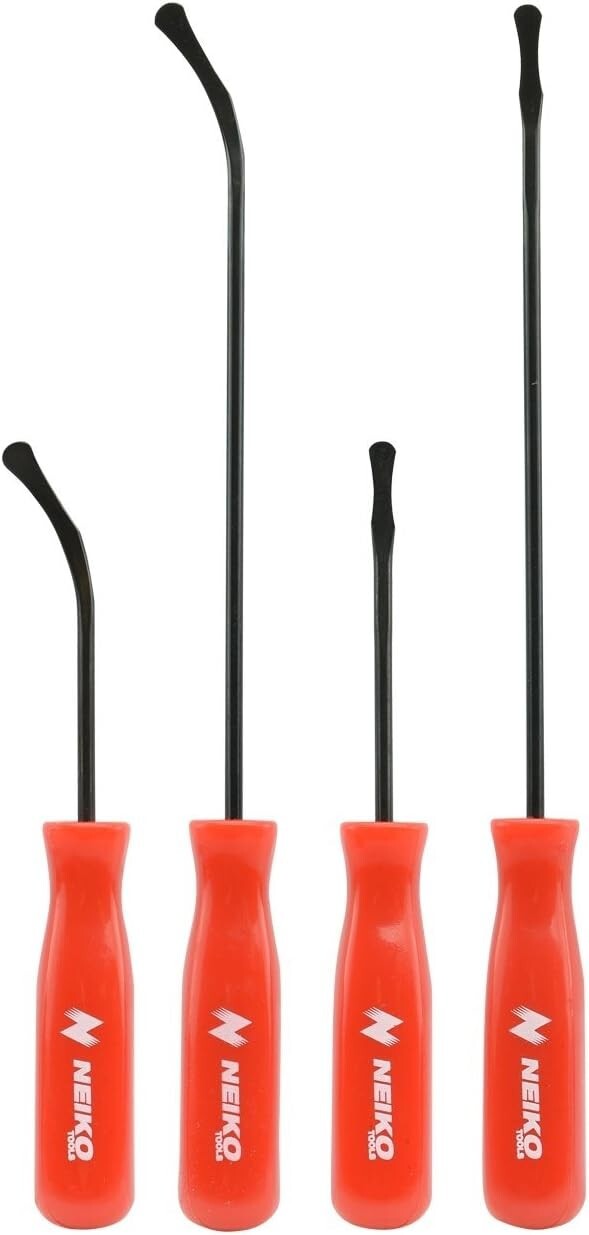 NEIKO 20758A O Ring Pick Set 4 Piece Automotive Pick Set Seal Puller Tools NEW