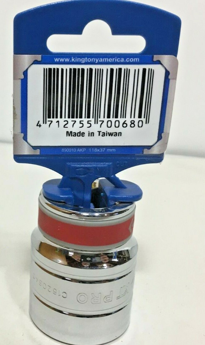 King Tony 3/4 Drive 1 1/4 SAE 12 Point Socket KT Pro Tools C1620S40D HT