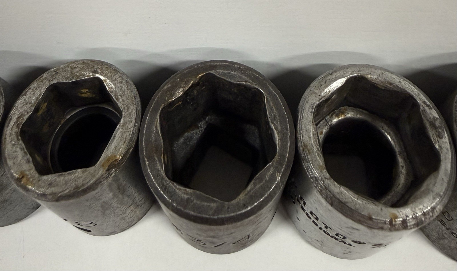 11 Proto Professional Short Impact Socket 1/2 Drive 6 Pt Point 1/2” – 1 1/4” SAE