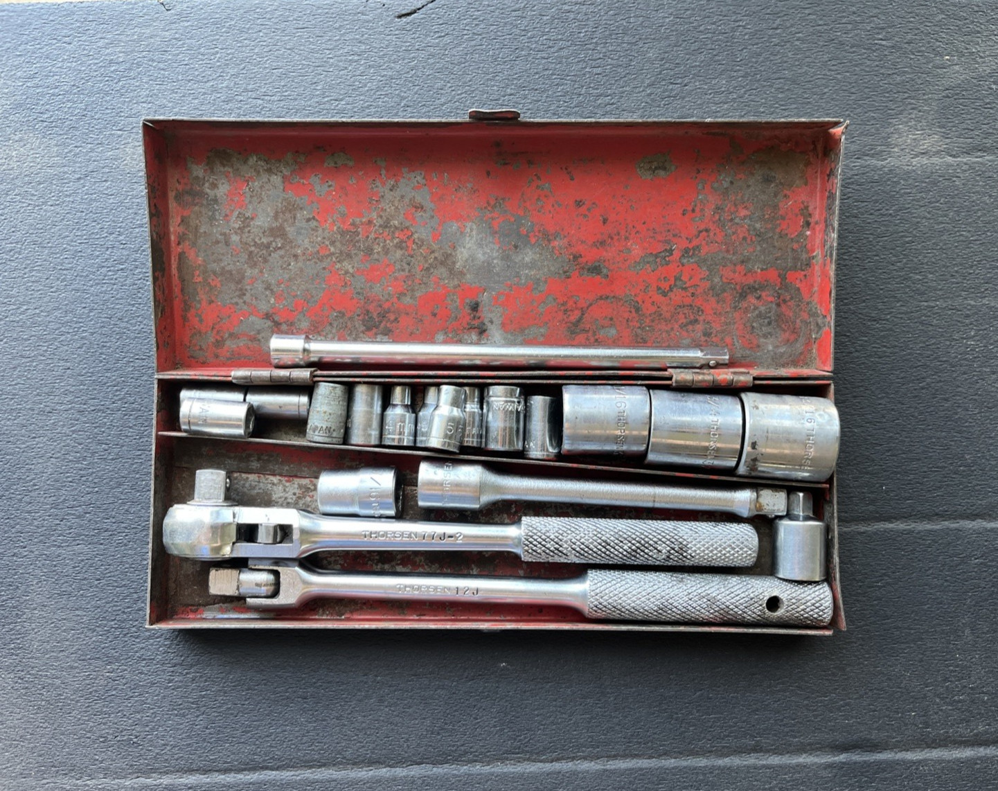 Thorsen 3/8” Ratchet 77J-2, Breaker Bar 12J, Extension 53J USA Plus!