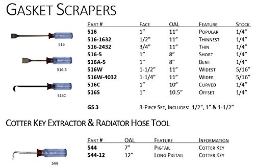 Wilde Tool 544.Z/Ht 7″ Cotter Key Extractor-Pigtail Hook-Zinc (544.Z/HT)
