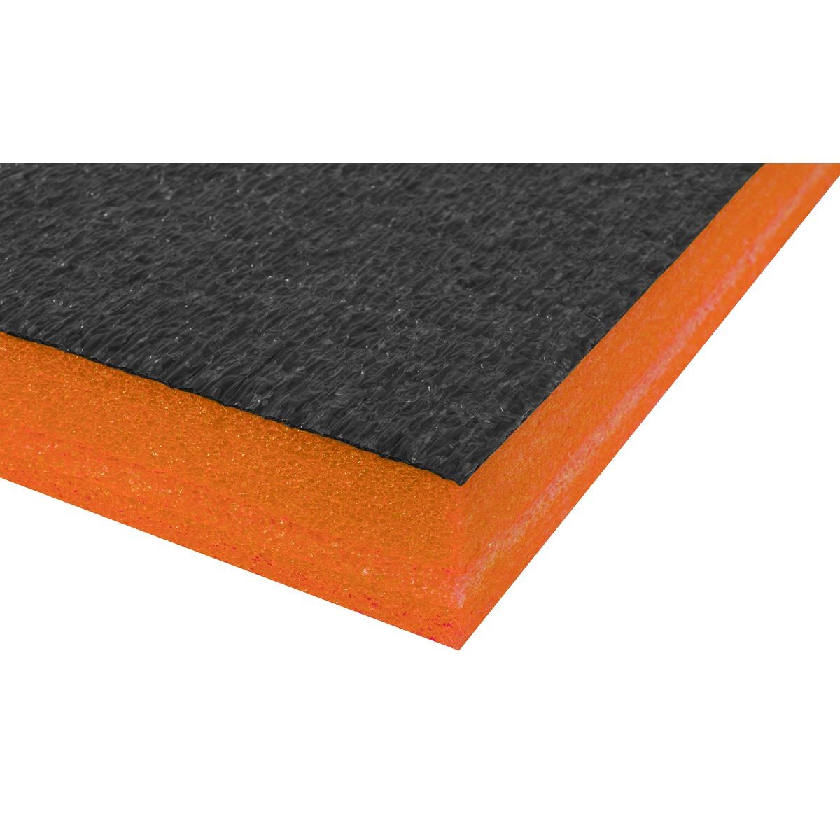 Sealey Easy Peel Shadow Foam&reg; 1200 x 550 x 50mm – Orange/Black SF50OR
