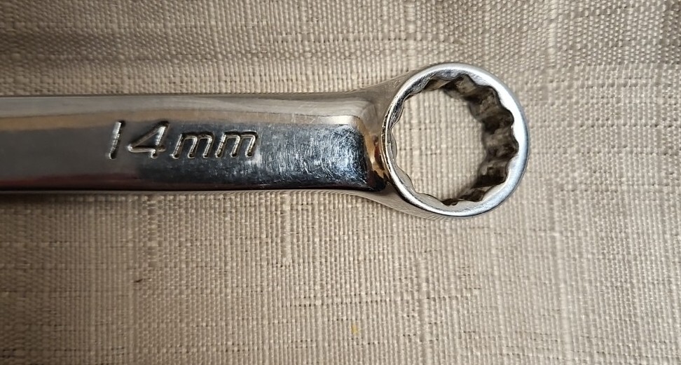 SNAP ON 14MM OEXM140A 12 POINT COMBINATION METRIC WRENCH