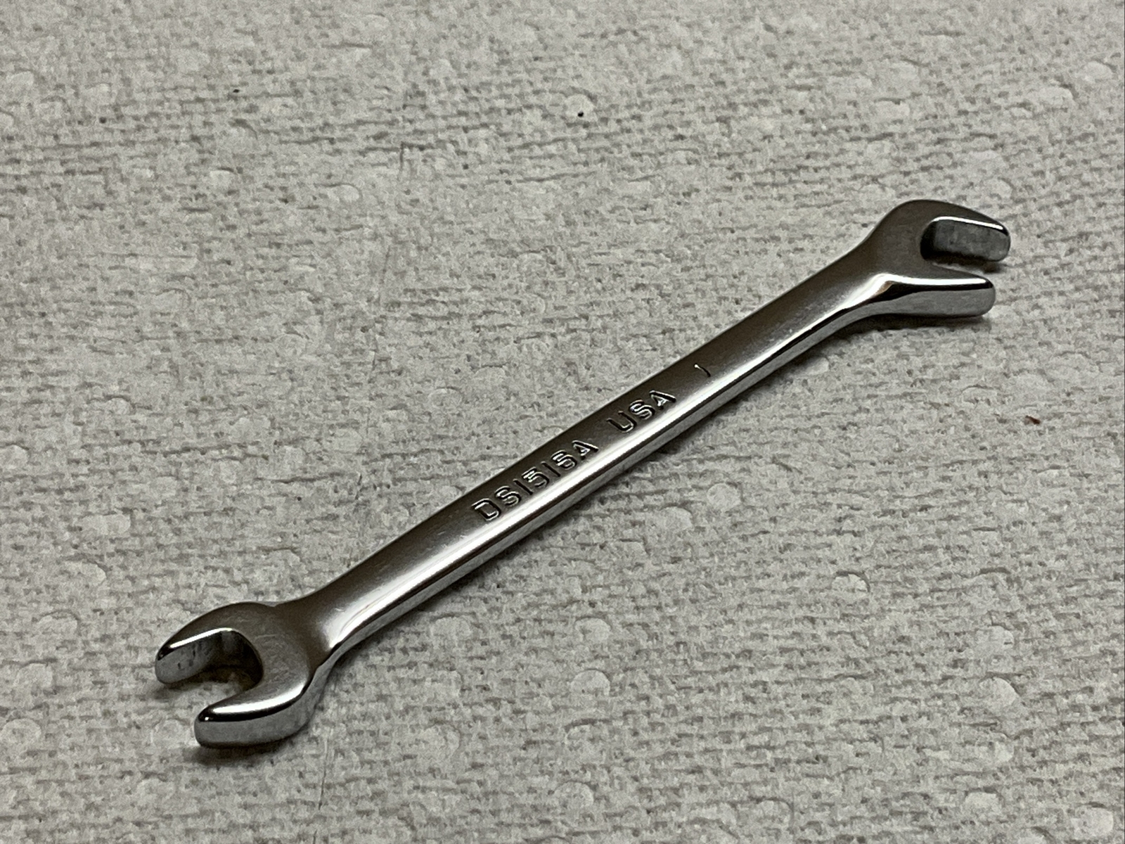 Snap-On#DS1516A – 15/64″ & 1/4″, SAE, Offset, Open End, Ignition Wrench-USA-NEW-