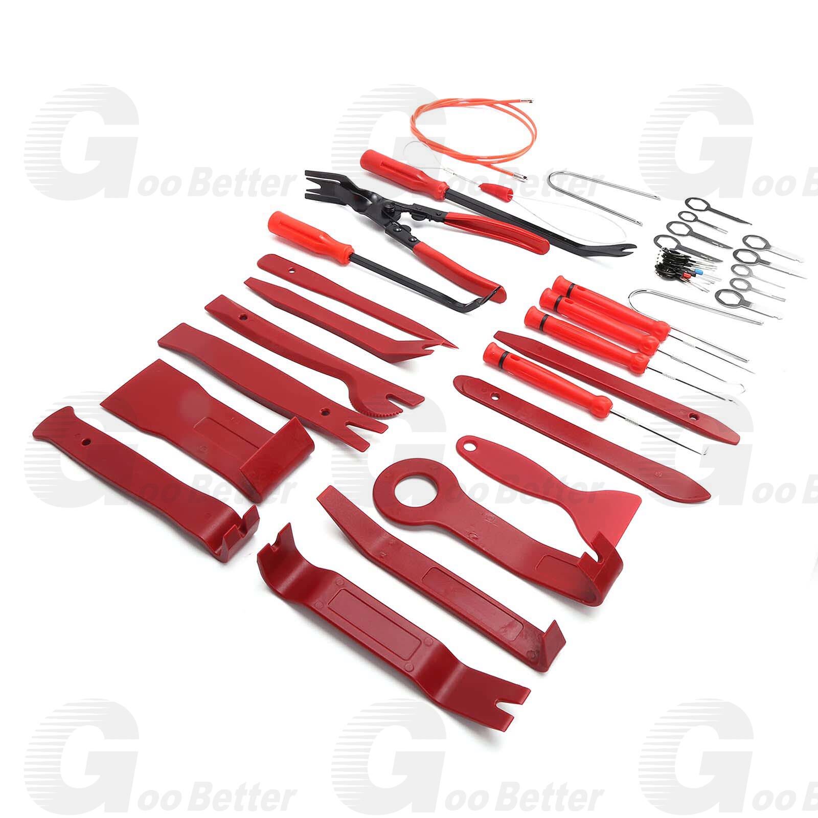 43Pcs Trim Removal Pry Tool Kits for Car Radio Panel Door Dash Clip Fasteners US