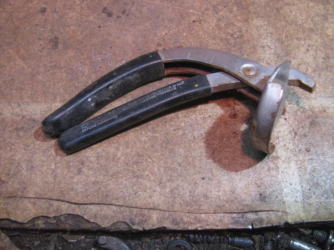 Blue Point YA2090 Radiator Cap Remover Pliers Sold by Snap On