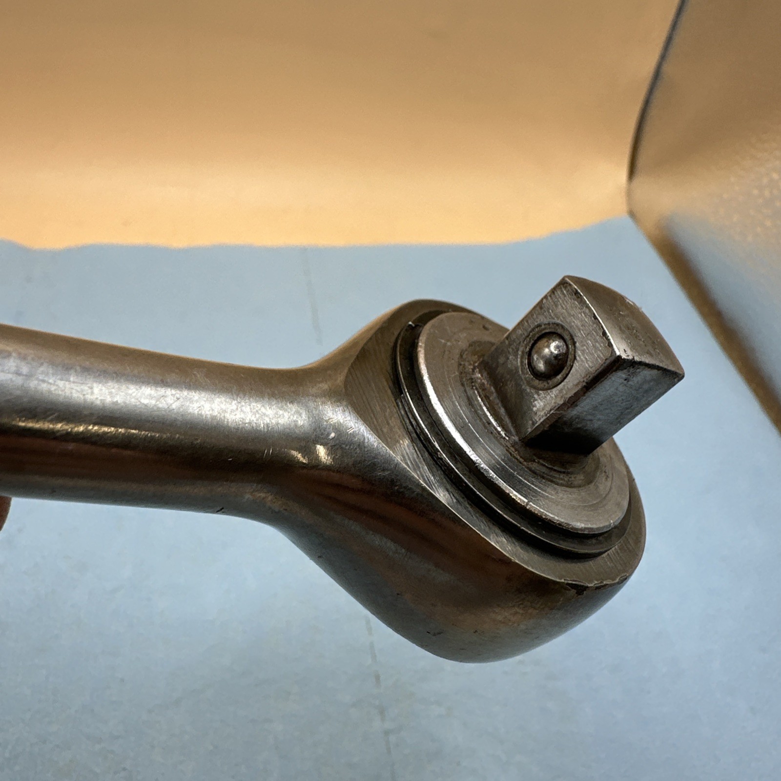 Vintage Proto Challenger 1/2″ Drive Round Head Ratchet Model 1660 USA Made